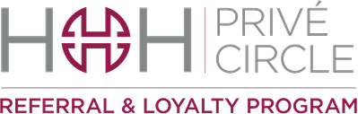 House of Hiranandani Prive Cricle Logo Image